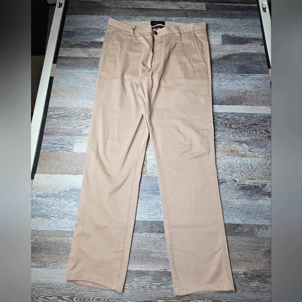Wings + Horns Men's Chino Button Fly Pants Khaki 34x31
